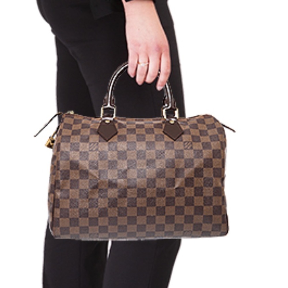 Louis Vuitton Speedy 35 Bag MONOGRAM💗 👜